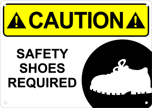 Safety Shoes Required