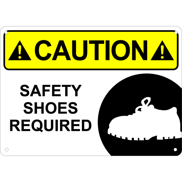 Safety Shoes Required