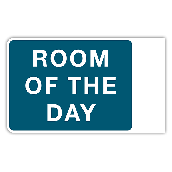 Room of the Day Sign