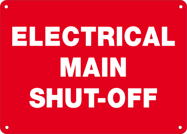 Electrical Main Shutoff