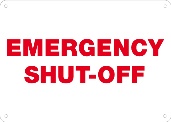 Emergency Shutoff