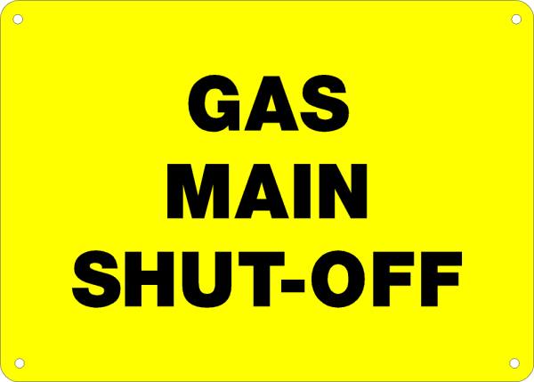 Gas Main Shutoff