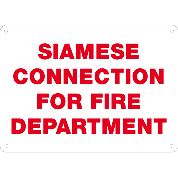 Siamese Connection for Fire Department