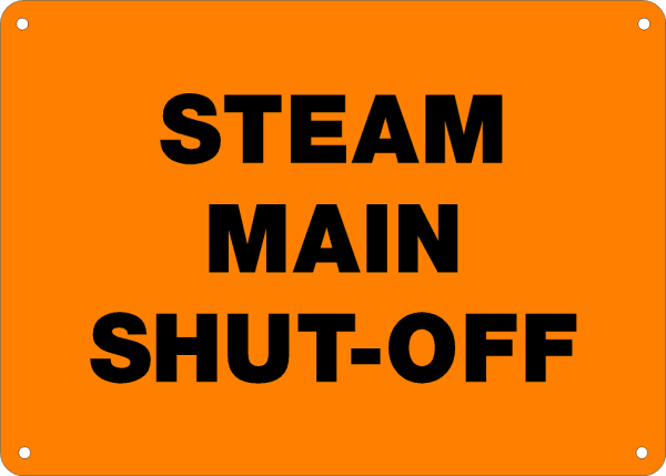 Steam Main Shutoff