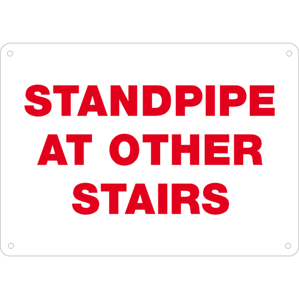 Standpipe At Other Stairs