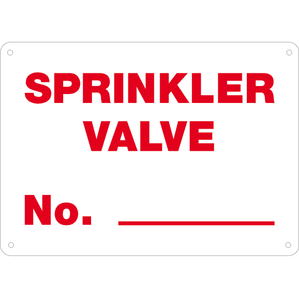 Sprinkler Valve Number