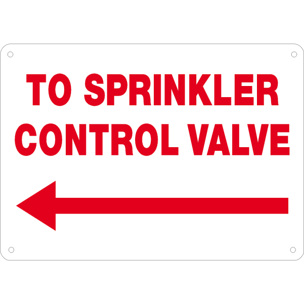 To Sprinkler Control Valve - Left