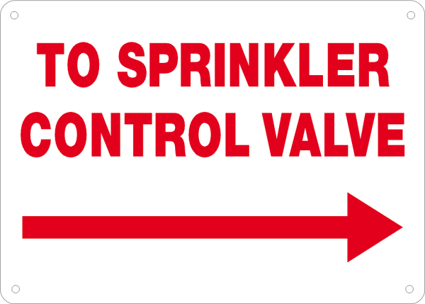 To Sprinkler Control Valve - Right