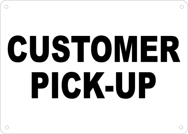 Customer Pick-up