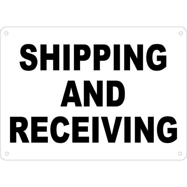 Shipping and Receiving